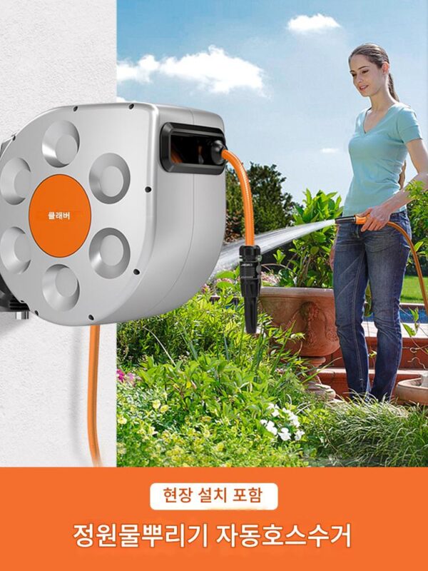 이탈리아 정원 자동 재활용 물 파이프 물뿌리기 유물 물뿌리기 노즐 정원 물총 망원 튜브 야외 스프링클러