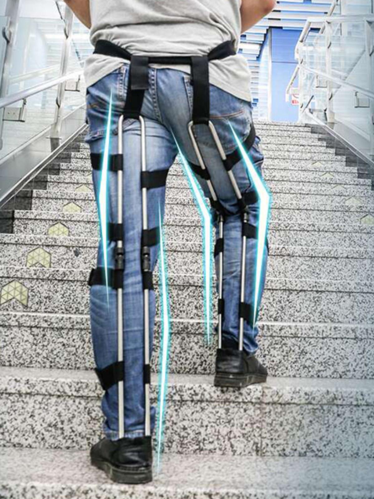 main_650997787252_0 착용형 투명의자 인터넷 셀럽 의자 없는 의자 벨크로 파워 어시스트 시트 고품질 스테인리스 스틸 - 이미지 1