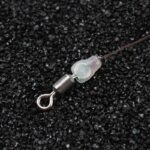 Aohu Big Thing 엉킴 방지 콩 실리콘 스페이스 콩 낚싯줄 감기 방지 메인 라인 액세서리 8자형 링 슬리브 Big Thing 콩 - 이미지 2