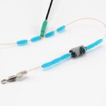 Aohu Big Thing 엉킴 방지 콩 실리콘 스페이스 콩 낚싯줄 감기 방지 메인 라인 액세서리 8자형 링 슬리브 Big Thing 콩 - 이미지 3