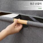 책장 선반 바닥 견고한 나무 어린이 간단한 책장 공간 절약 학생 책상 다층 보관 선반 홈 - 이미지 4