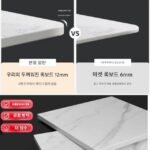 청소 로봇 동반자 수족관 세탁기 대리석 선반 구름 고래 ecbos 소형 선반 데스크탑 사이드 테이블 - 이미지 3