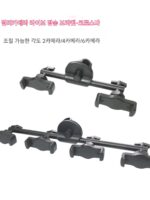 멀티폰 라이브 방송 브라켓 액세서리 삼각대 멀티로우 휴대용 2/4/6 듀얼 포지션 멀티 포지션 메탈 크로스바