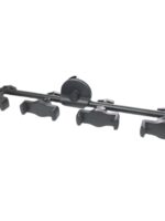 멀티폰 라이브 방송 브라켓 액세서리 삼각대 멀티로우 휴대용 2/4/6 듀얼 포지션 멀티 포지션 메탈 크로스바 - 이미지 4