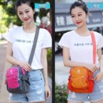 남녀공용 신상 컬러 숄더백, 아웃도어 메신저백, 멀티스포츠 레저백, 지퍼 옵션, 핫세일