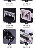 맞춤형 항공 상자, 알루미늄 합금 상자, 맞춤형 계기 트롤리 상자, 장비 운송 상자, 도구 전시 상자 - 이미지 2