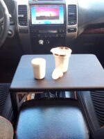 자동차 노트북 스탠드 식탁 자동차 접이식 테이블 메인 및 부조종사 사무실 공부 테이블