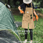 미국 레트로 캔버스 패션 앞치마 맞춤 로고 방오 내마모성 작업복 원예 커피 이발사 작업복 - 이미지 2