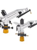 농업 관개 로커 스프링클러 잔디 자동 회전 스프링클러 조경 물 분사 분무 먼지 제거 장비 - 이미지 2