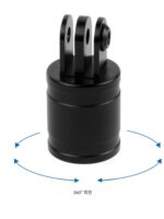 스포츠 카메라 짐벌 커넥터 GOPRO10/9/8 DJI 360° 회전 조절식 짐벌 베이스 브라켓 액세서리 - 이미지 4