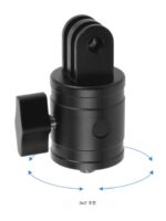 스포츠 카메라 짐벌 커넥터 GOPRO10/9/8 DJI 360° 회전 조절식 짐벌 베이스 브라켓 액세서리 - 이미지 5