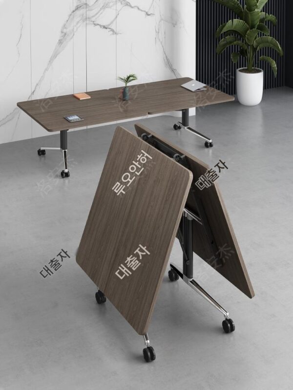 접이식 회의 테이블, 이동식 고정형 긴 훈련 테이블 및 의자, 사무실 책상, 접합, 접이식 다기능 책상