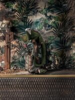 카멜레온 도마뱀 시뮬레이션 동물 장식 호텔 유럽 스타일 홈 거실 정원 TV 캐비닛 공예 장식 - 이미지 2