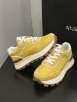 여성용 아빠화 한국 버전, 정품 가죽 두꺼운 밑창 여행화, 2024년 봄 신상 포레스트 검프화, 다재다능한 스포츠 캐주얼화 트렌드 - 이미지 3