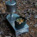 산펑 야외 휴대용 캠핑 피크닉 스토브 브라켓 테이블 캠핑 초경량 다기능 접이식 휴대용 가스 탱크 스토브 - 이미지 2