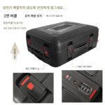 고급 비즈니스 가방 20인치 탑승 케이스 남녀용 트롤리 케이스 2024년 신형 여행 케이스 소형 비밀번호 상자 - 이미지 3