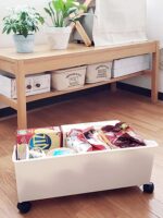 텐마 주식회사 책상 밑 수납함 사무실 선반 책가방 파일 수납 선반 수납함 - 이미지 3