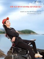 예주 2025 신제품 낚시상자 초경량 접이식 다기능 낚시의자 두꺼워진 전지형 야생 낚시의자 장비 좌석 - 이미지 2