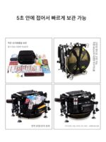 예주 2025 신제품 낚시상자 초경량 접이식 다기능 낚시의자 두꺼워진 전지형 야생 낚시의자 장비 좌석 - 이미지 3