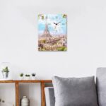 3D-JP 프레임리스 시계 퍼즐 366피스 거실 벽시계 벽장식 파리스프링오드 HK1003 3djp - 이미지 2