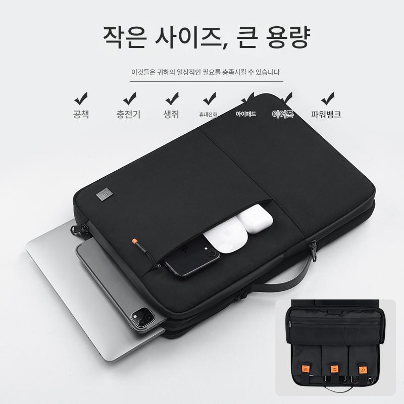 main_658717797239_0-1 Macbook Pro 14 Apple 노트북 가방 16 라이너 가방 Air 13.6 비즈니스 휴대용 M2 방수 M1 낙하 방지 13.3 인치 15.3 내충격 15.4에 적합합니다. - 이미지 1