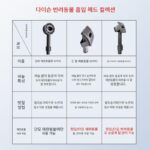 다이슨 진공 청소기 애완동물 털 흡입 헤드 V6V7V8V10V11V12V15 고양이 및 개 털 브러시 헤드에 적합 - 이미지 2