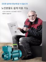 ZDK 셀프 프라이밍 펌프 220V 가정용 대유량 청정수 펌프 펌핑 머신 농업용 하수 정화조 하수 원심 펌프 - 이미지 3