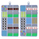 실리콘 고품질 스페이스 빈 낚시 장비 세트 완전 조합 리드 플로트 시트 낚시 메인 라인 세트 액세서리 완전 세트 - 이미지 5