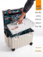 미술학생을 위한 특별한 그림상자, 그림카트, 스케치카트, 그림도구, 페인트상자, 보관비밀상자, 가볍고 다기능 - 이미지 3