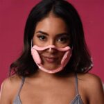 PC 마우스 가드, 립 커버, 투명 보호 마스크, 방수 마스크, 초투명 3차원 커버 - 이미지 2