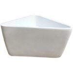 유리섬유 삼각형 화분 쇼핑몰 공항 꽃꽂이 전시용 야외 거리 시립 바닥형 화분 - 이미지 5