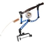 EMMROD 스테인리스 스틸 바다 래프트 얼음낚싯대 초단형 원목 손잡이 낚싯대 FZ-SP - 이미지 5