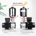 링샤오 스테인리스 스틸 가변 주파수 부스터 펌프 정압 펌프 무소음 파이프라인 대유량 호텔 온수 엔지니어링 부스터 펌프 - 이미지 2