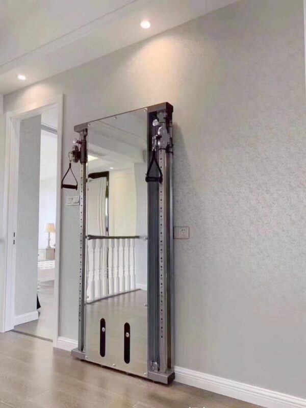 벽면 장착 소형 새 가트리 프레임 단면 벽면 거울 새 프레임 벽면 장착 근력 종합 훈련 장치 홈