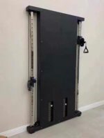 벽면 장착 소형 새 가트리 프레임 단면 벽면 거울 새 프레임 벽면 장착 근력 종합 훈련 장치 홈 - 이미지 4