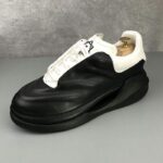 유럽 ​​남성화 2025년 봄 신상품 남성 스포츠 캐주얼화 두꺼운 밑창 키높이 아빠화 남성 빵화 - 이미지 3