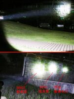 교체 가능한 배터리가 있는 헤드램프, 방수 낚시 유도, 듀얼 리튬 18650, 분리형 헤드 마운트 강력한 조명 - 이미지 4