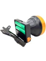 교체 가능한 배터리가 있는 헤드램프, 방수 낚시 유도, 듀얼 리튬 18650, 분리형 헤드 마운트 강력한 조명 - 이미지 5