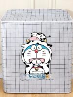 반자동 더블 실린더 세탁기 커버 더블 배럴 구식 세탁기 커버 천 방수 선크림 세탁기 방진 커버 천