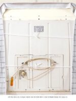 반자동 더블 실린더 세탁기 커버 더블 배럴 구식 세탁기 커버 천 방수 선크림 세탁기 방진 커버 천 - 이미지 4