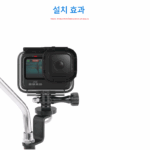 스포츠 카메라 오토바이 백미러 고정 브라켓 미러 장착 액세서리 Gopro10 DJI Mountain Dog에 적합 - 이미지 3
