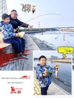 망원경 루야 낚싯대 세트 광웨이 소형 노란색 휠 전체 세트 휴대용 말 입 낚싯대 세트 스트림 짧은 섹션 진동 루야 낚싯대 - 이미지 3