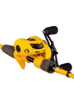 망원경 루야 낚싯대 세트 광웨이 소형 노란색 휠 전체 세트 휴대용 말 입 낚싯대 세트 스트림 짧은 섹션 진동 루야 낚싯대 - 이미지 5