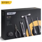 델리 홈 툴 세트 6종 다기능 리튬 드릴 가정용 수리 도구 상자 설명서 델리 세트 - 이미지 4