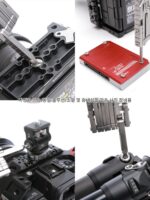 사진작가 EDC 데일리 컴팩트 버클 스테인리스 스틸 폴딩 육각형 카드 핀 박스 오프너 도구 천원젠 - 이미지 2