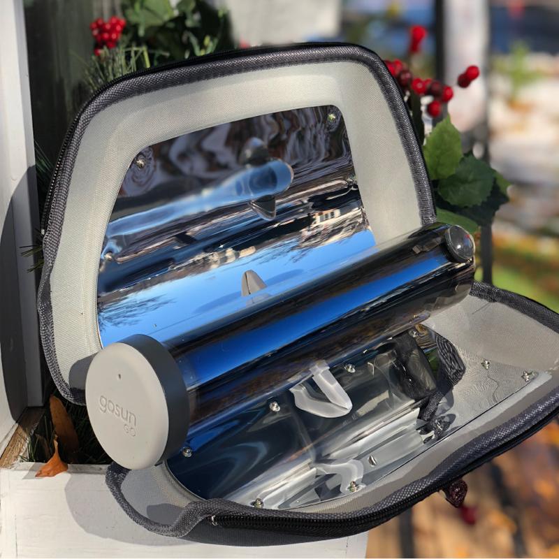 main_666877779770_0 고선고 태양열 오븐 휴대용 야외 캠핑 바베큐 오븐 친환경 화염 없음 연기 없음 - 이미지 1