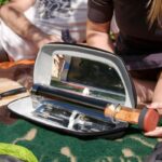 고선고 태양열 오븐 휴대용 야외 캠핑 바베큐 오븐 친환경 화염 없음 연기 없음 - 이미지 2