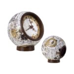 3D-JP 데스크 시계 3djp 3차원 크리에이티브 퍼즐 145피스 데스크탑 시계 장식품 원고 커피 KC1070