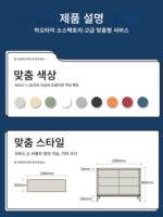 이탈리아 미니멀리스트 견고한 목재 식탁 사이드보드 다기능 벽걸이형 하이 와인 캐비닛 모던 라이트 럭셔리 노르딕 수납장 티 캐비닛 - 이미지 4
