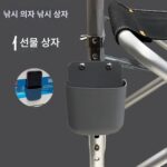 낚시 의자 낚시 상자 다기능 사이드 가방 걸이 가방 방수 펀치 프리 사이드 가방 새로운 스타일 액세서리 가방 블랙 핏 휴대폰 보관 가방